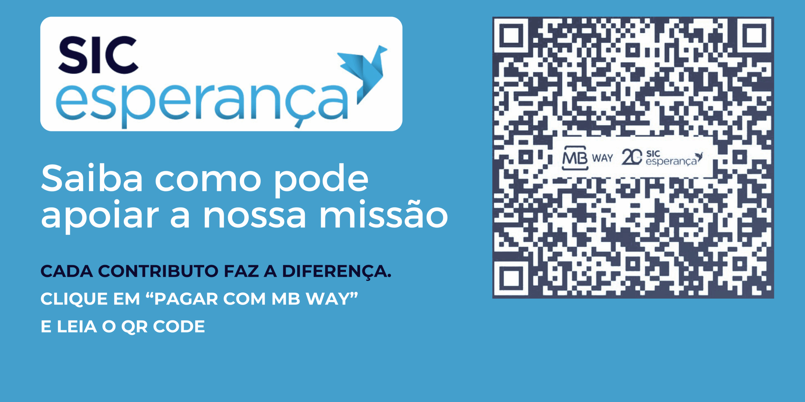 Saiba cmo apoiar a SIC Esperança